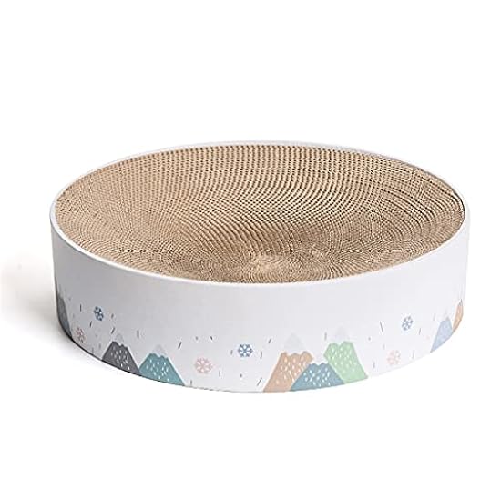 Cat Tree Cats Scratching Board Corrugated Scratcher Pad Kitten Scratch Toy Cats Couch Bed Lounge Sofa Grinding Nails (33cm)