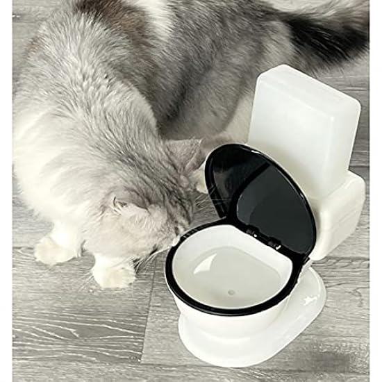 Creative Dog cat pet Toilet Style Water Dispenser